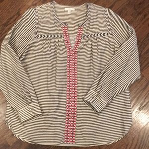 J Crew Striped Tunic